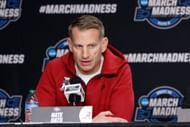 NCAA Men's Basketball Tournament - Elite Eight Press Conferences - Newark
